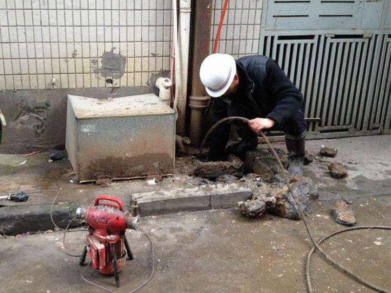 园林办事处疏通下水道-洗菜池疏通