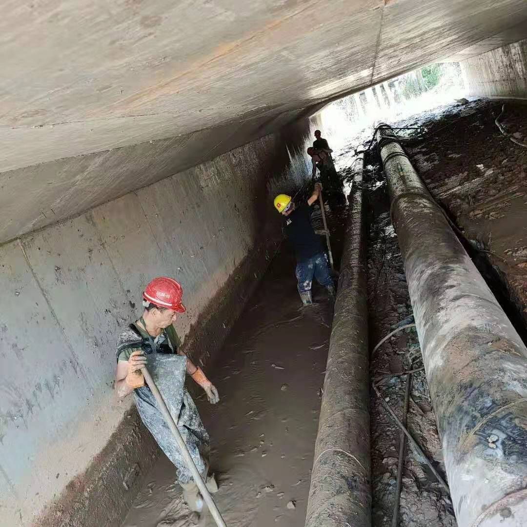 园林办事处工业管道清淤